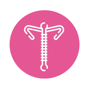 Insertion and removal of IUCD